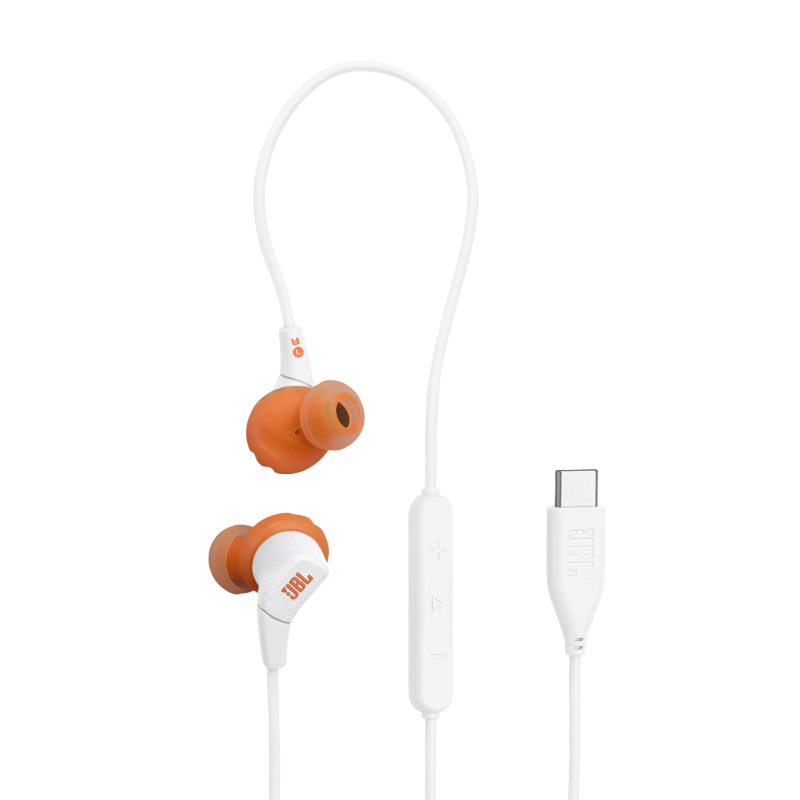 AUDIFONOS DE CABLE JBL ENDURANCE RUN 3 USBC TWISTLOCK BLANCO ENDURRUN3CWHTAM